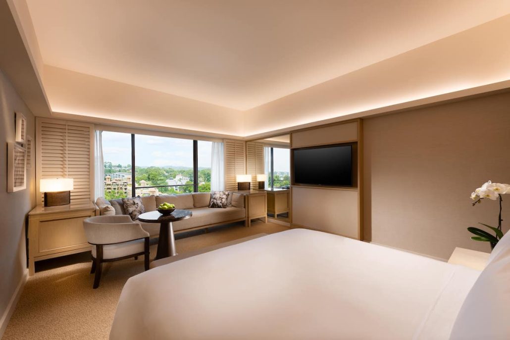 Conrad Singapore Orchard Bedroom View Credit Hilton