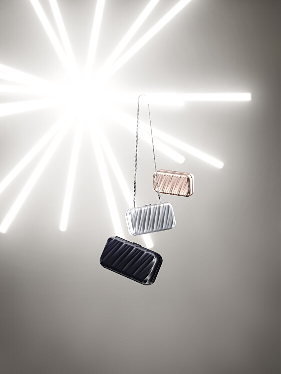 FW23 Holiday 19 DAluminum Minaudiere Wristlet Silver B v3 300dpi RGB