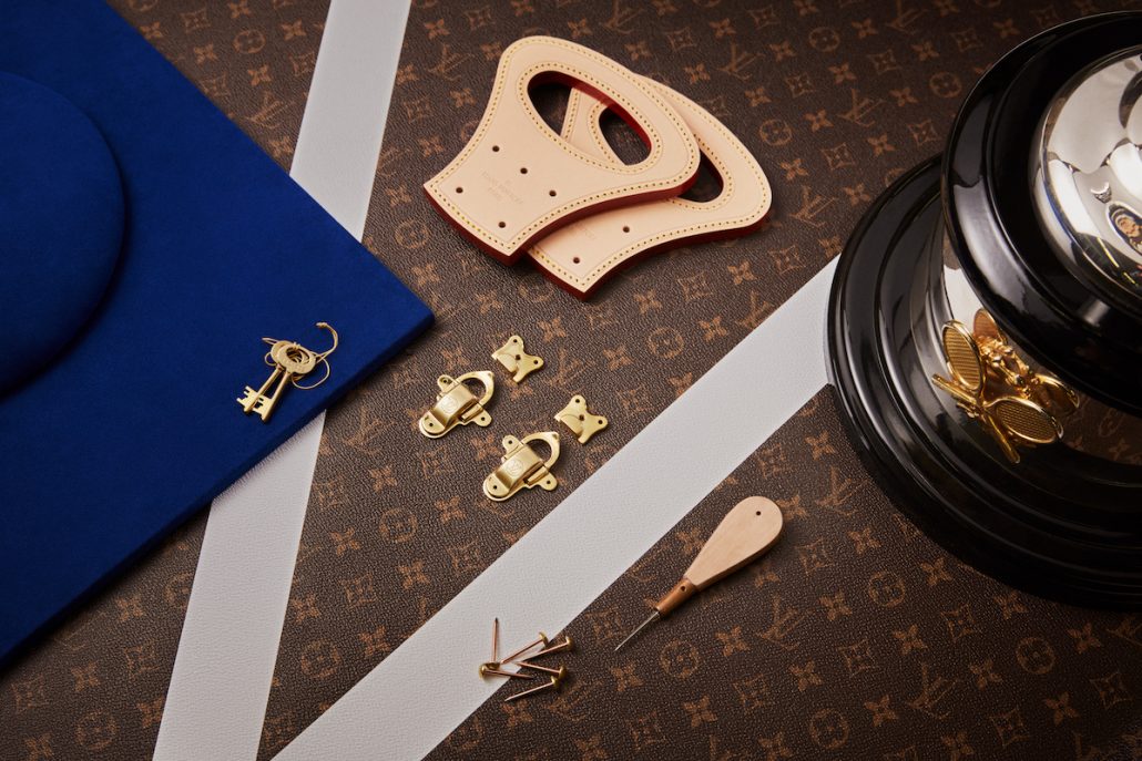 Louis Vuitton Official Trophy Trunk Partner of the Australian Open Savoir faire 1
