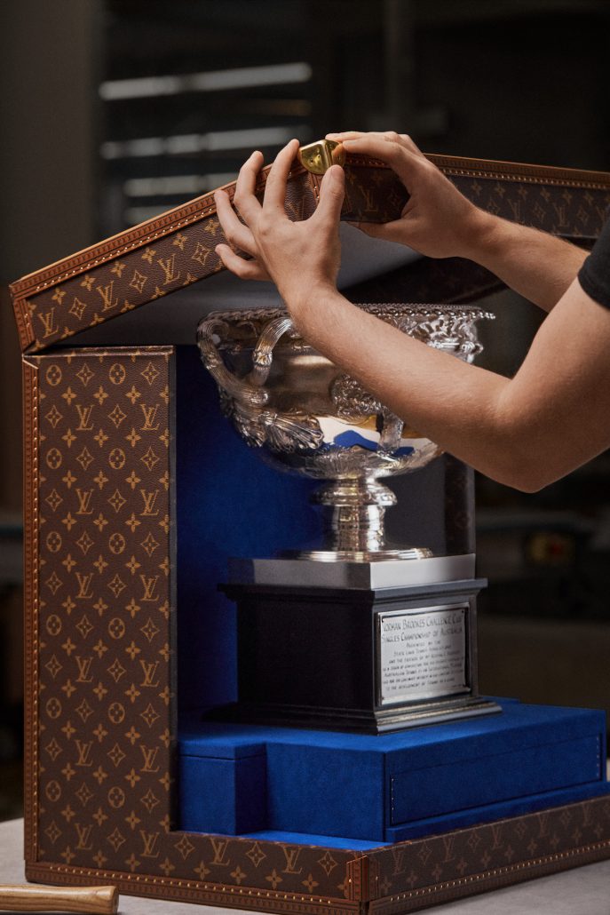 Louis Vuitton Official Trophy Trunk Partner of the Australian Open Savoir faire 6