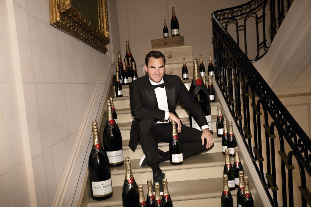Moet Chandon Federer Party Roger Federer Credit Jonas Unger
