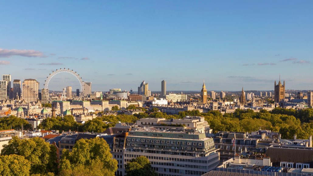 The Cavendish London Ausblick auf London Eye Credit The Ascott Limited