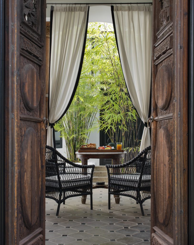 The Siam Courtyard Pool Villa Entrance