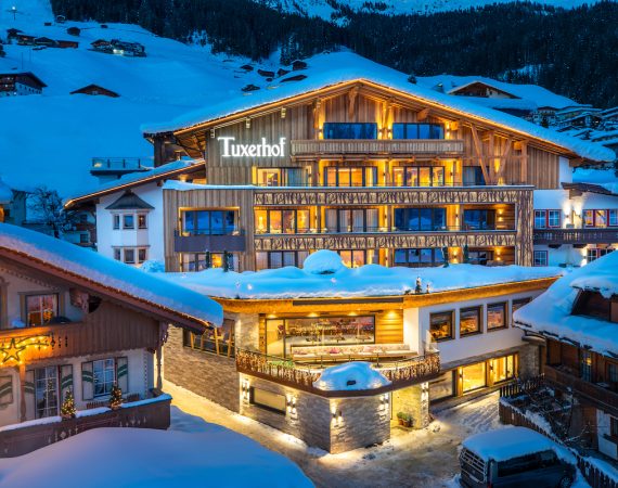 Tuxerhof Winteraufnahme c Alpin Spa Hotel Tuxerhof
