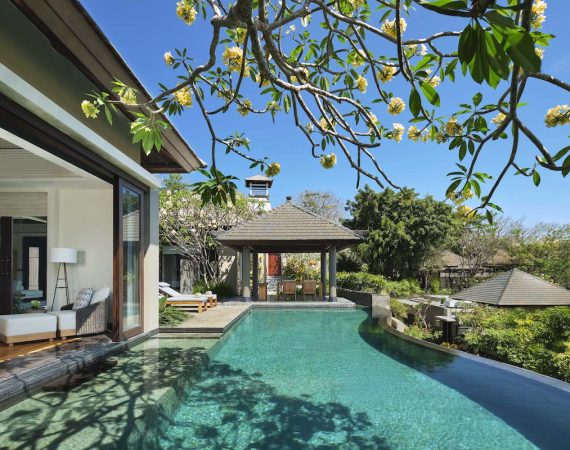 Umana Bali LXR Hotels Resorts 2 Bedroom Tropical Garden Pool Villa Pool