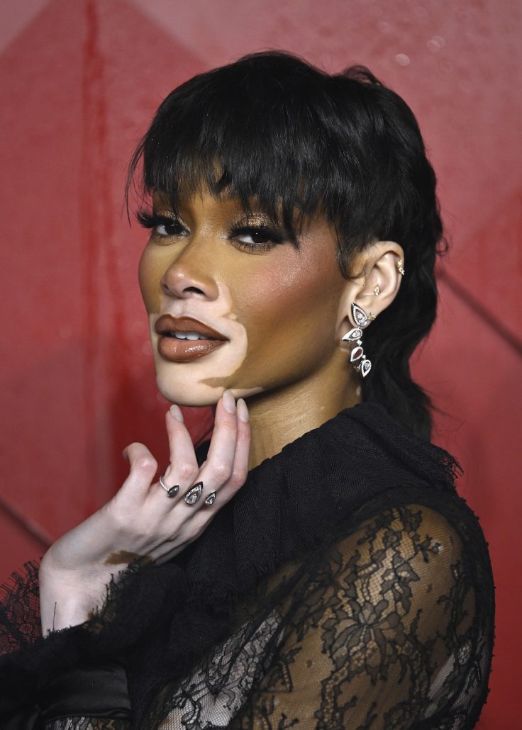 Winnie Harlow in Messika British Fashion Awards 2023 3
