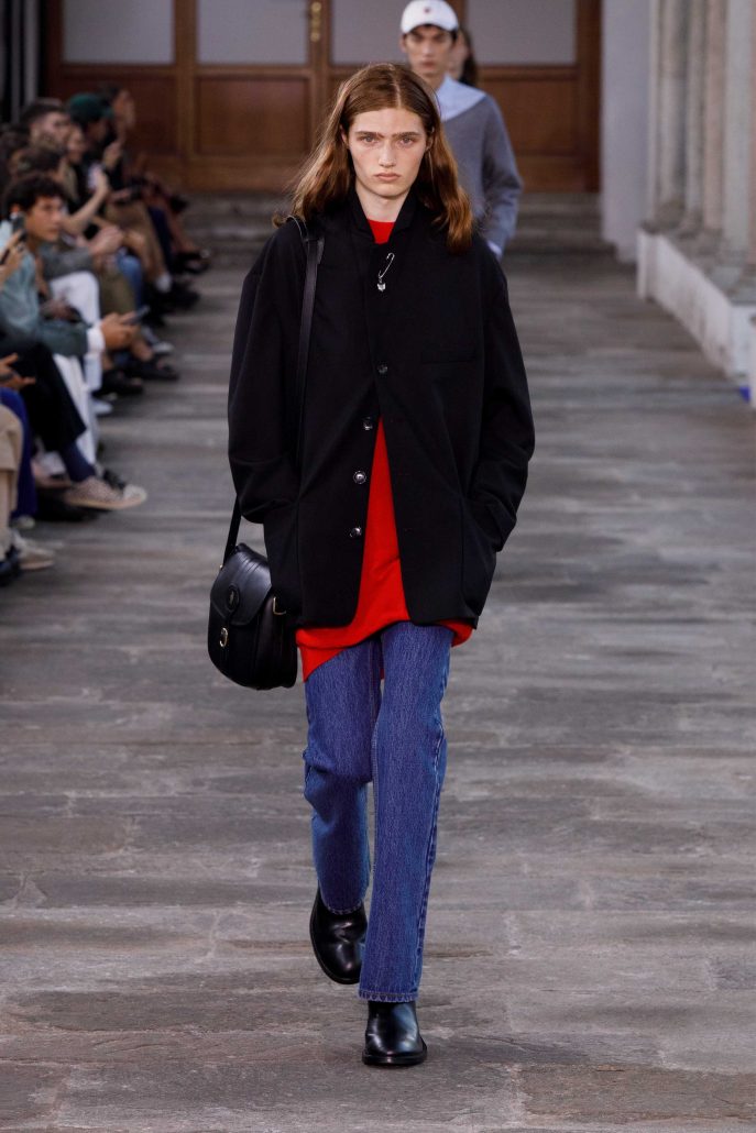 BALLY SS24 show look front portrait12