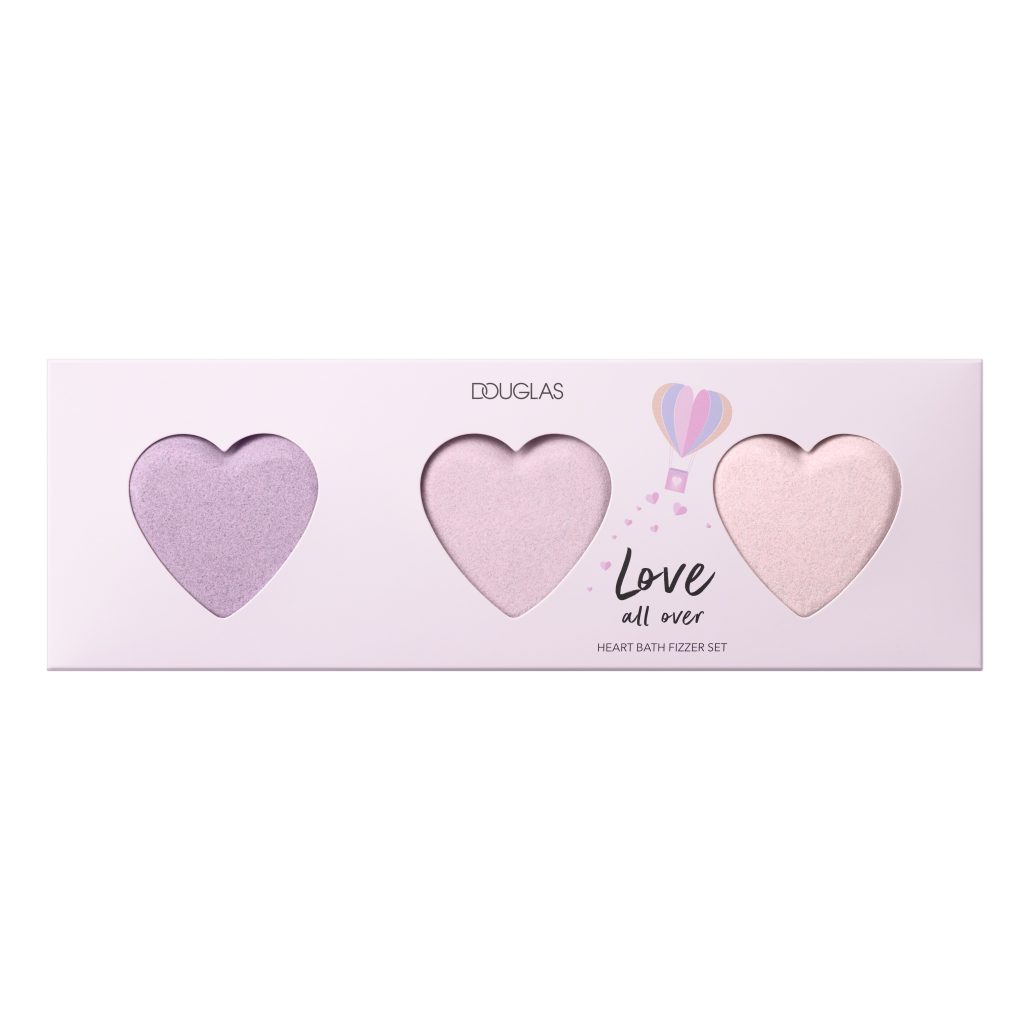 Douglas Collection Love All Over Heart Bath Fizzer Set 599E
