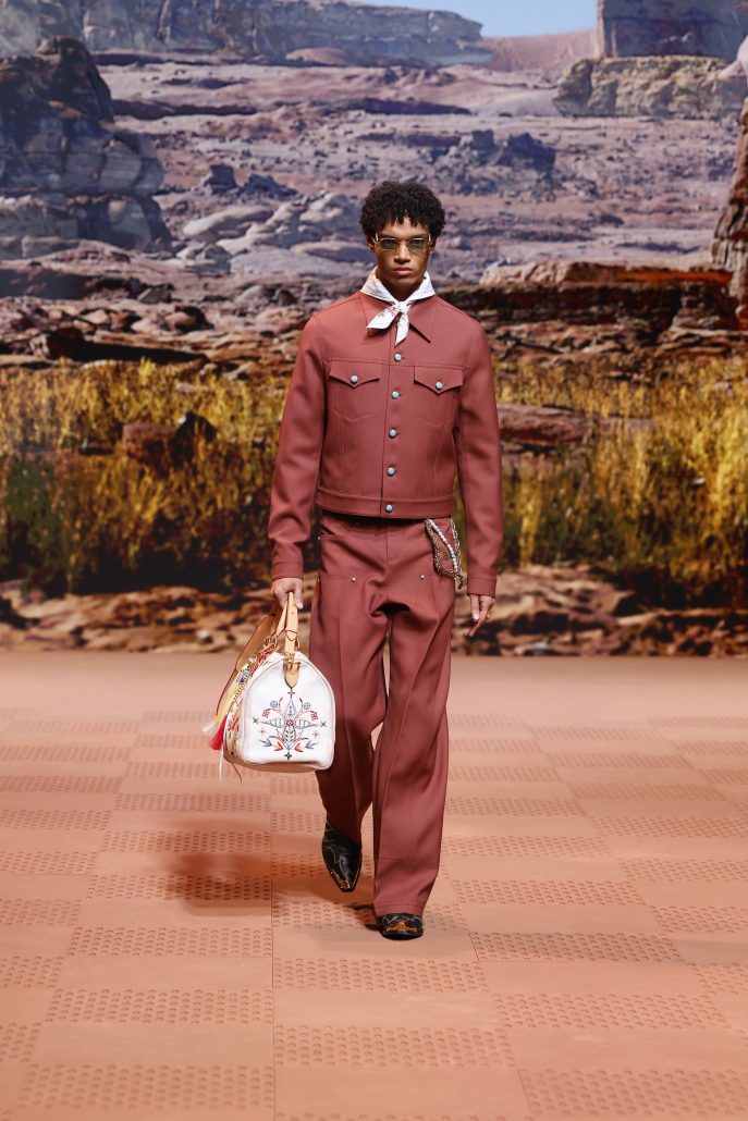 Louis Vuitton Mens Fall Winter 2024 Look 24
