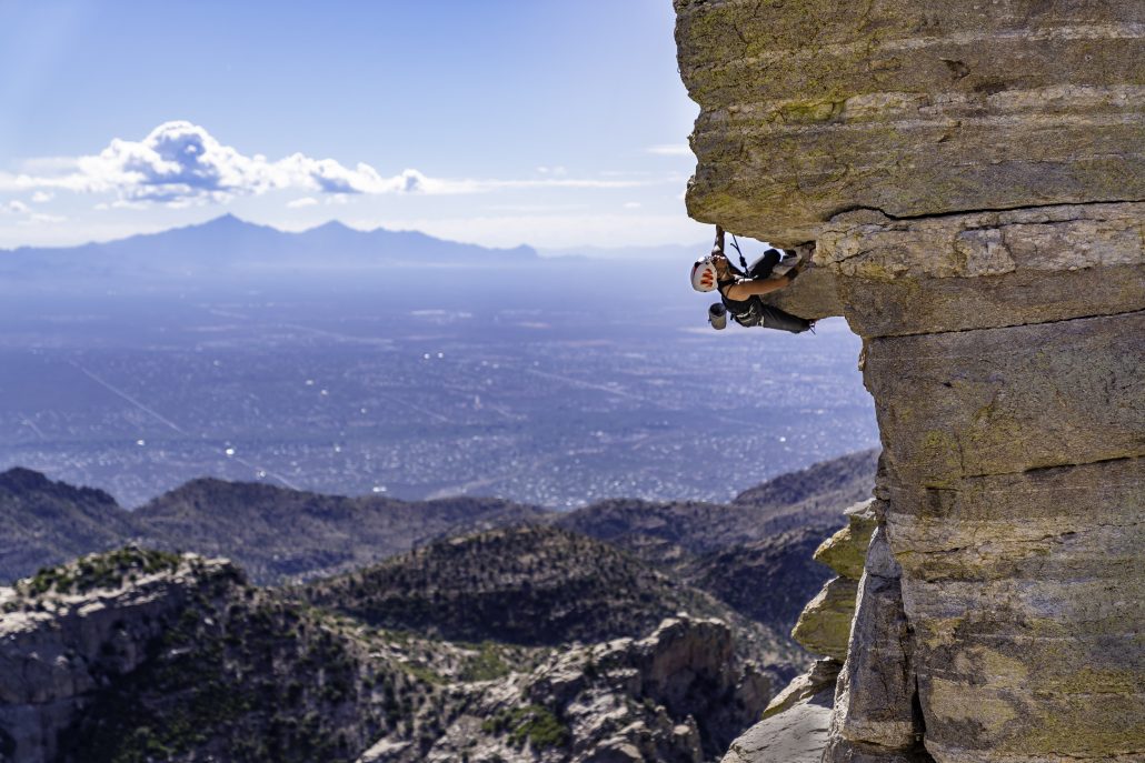Mt Lemmon rock climbing credit Visit Tucson