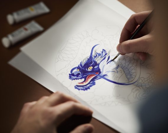 PIAGET DRAGON PHOENIX G0A48540 SF