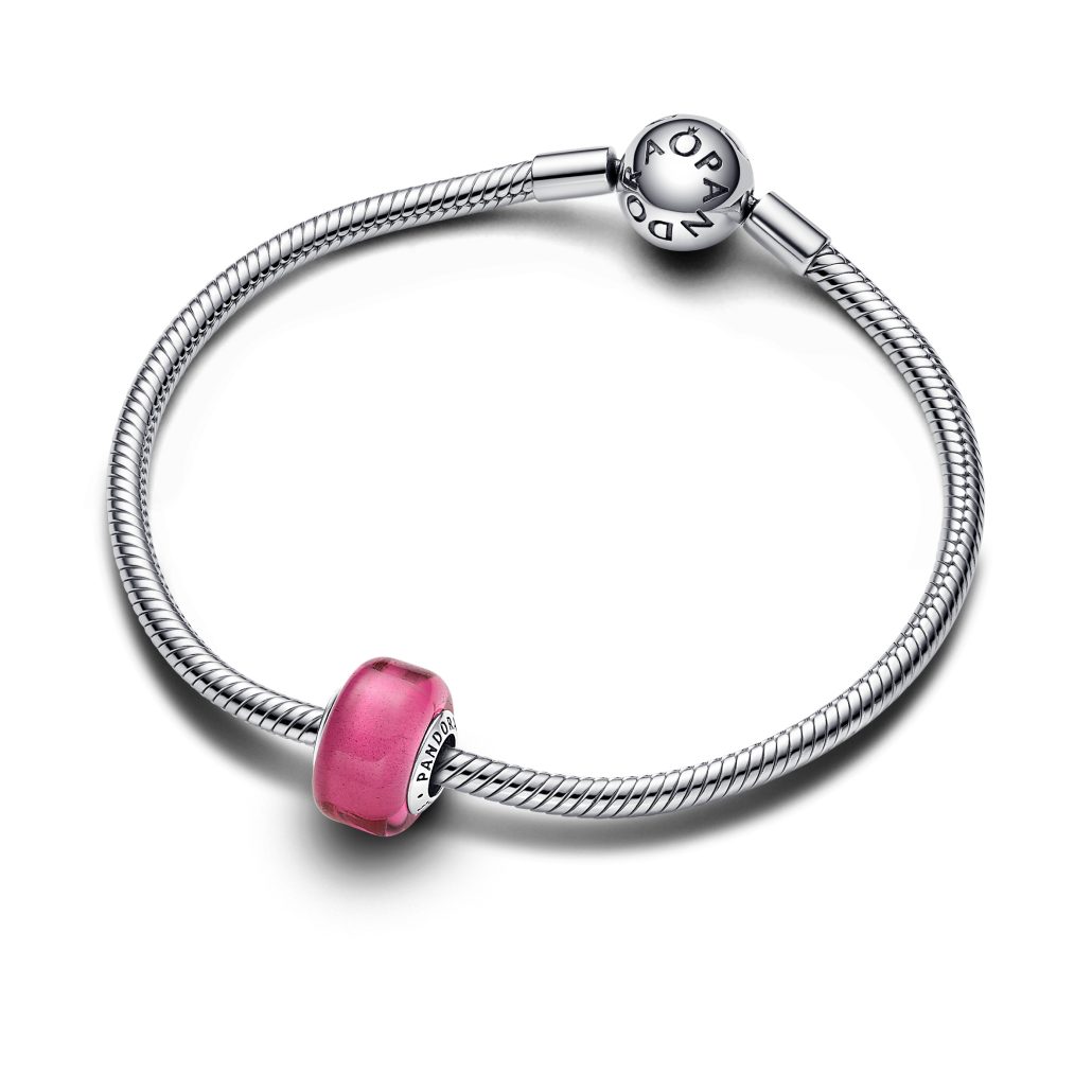 Pandora Charm Rosafarbenes Murano Glas Mini Charm 793107C00 2500 Euro 1