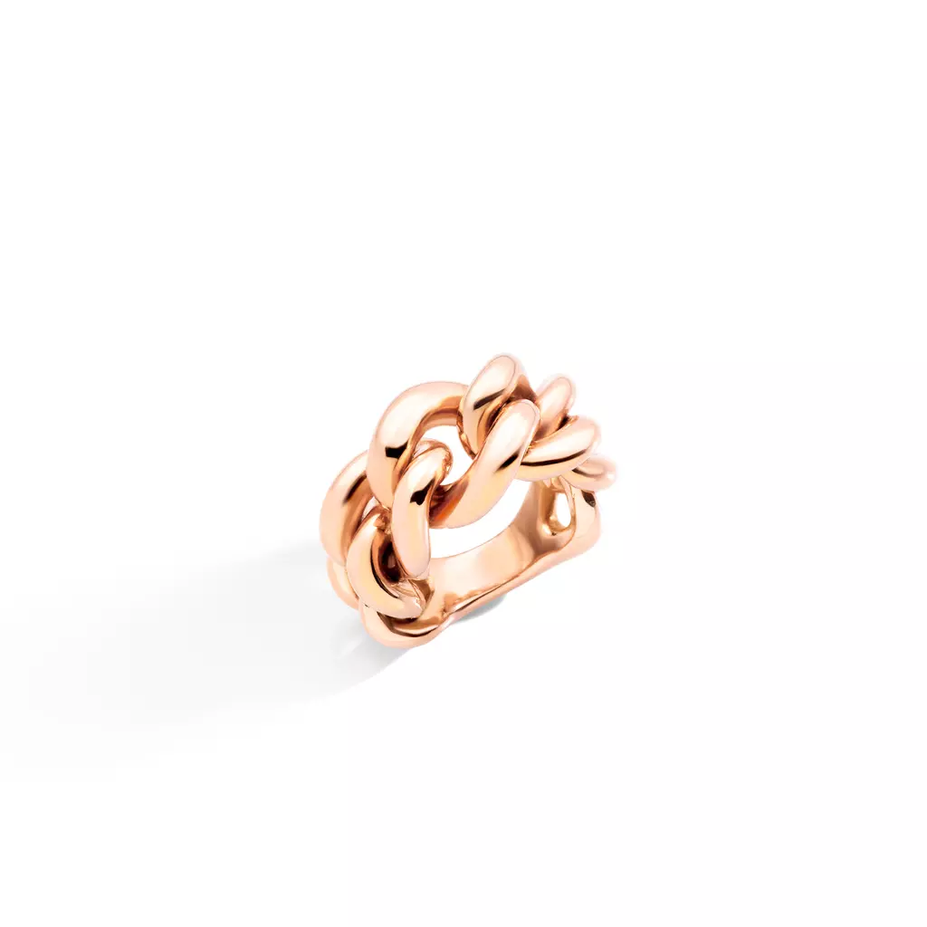 anello pomellato catene in oro rosa.jpg