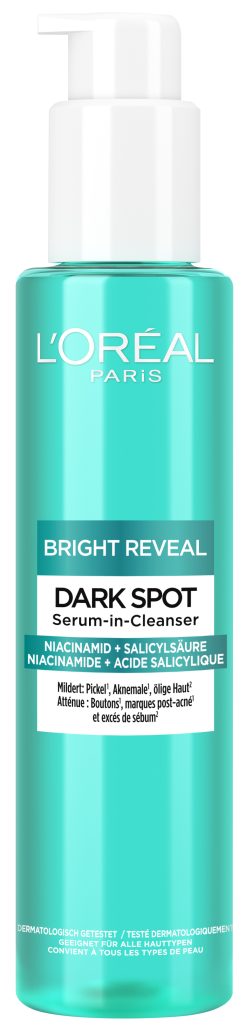 r l oreal paris bright reveal dark spot serum in cleanser 5.99eur. 2