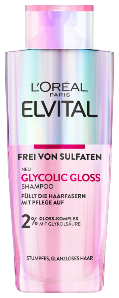 r loreal paris elvital glycolic gloss shampoo 200ml 6.99eur. 1