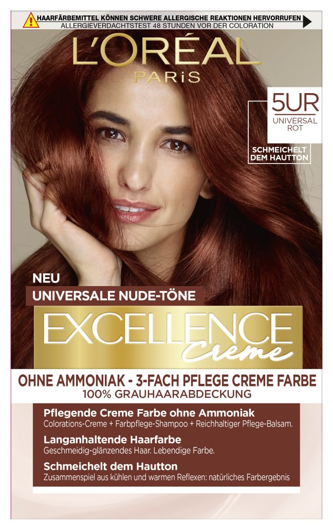 r loreal paris excellence creme 5ur universal rot 6.99eur