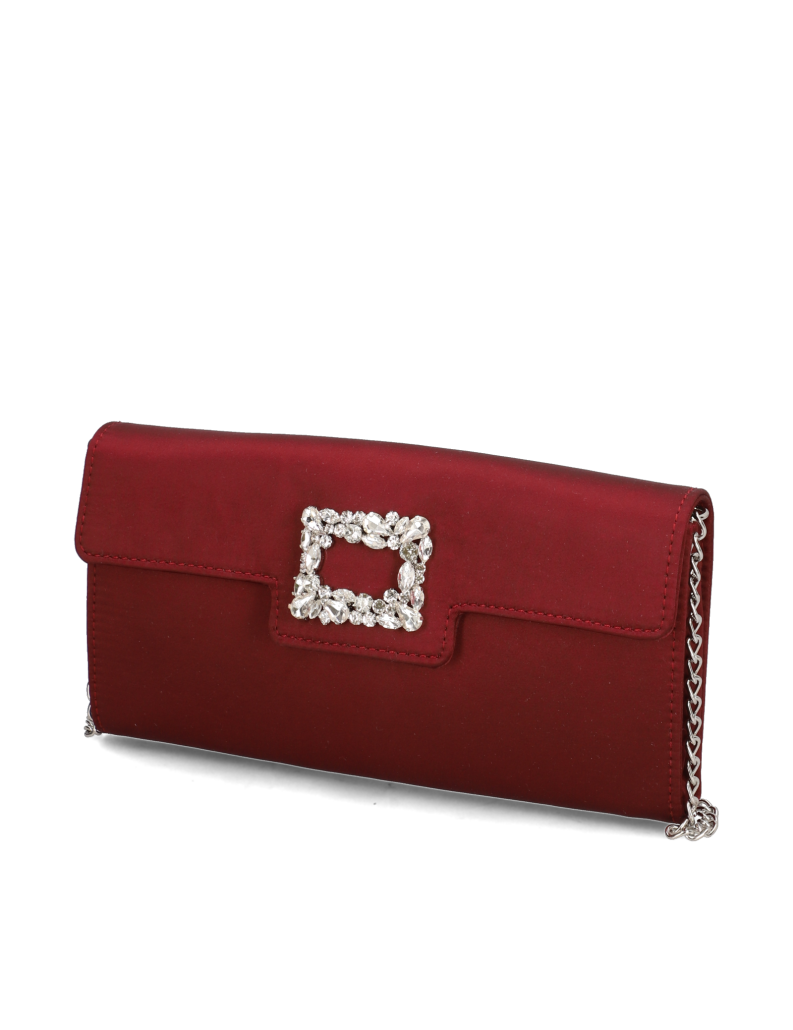 6129001999 HUMANIC Lazzarini Satin Clutch Mitte Juli verfuegbar E4995 1