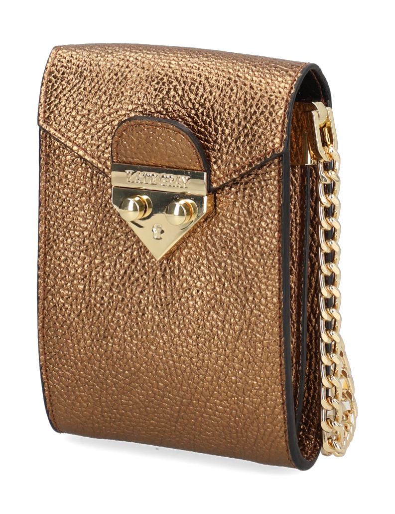 8509002391 HUMANIC Kate Gray Glattleder Mini Bag ab Ende August verfuegbar E6995 1