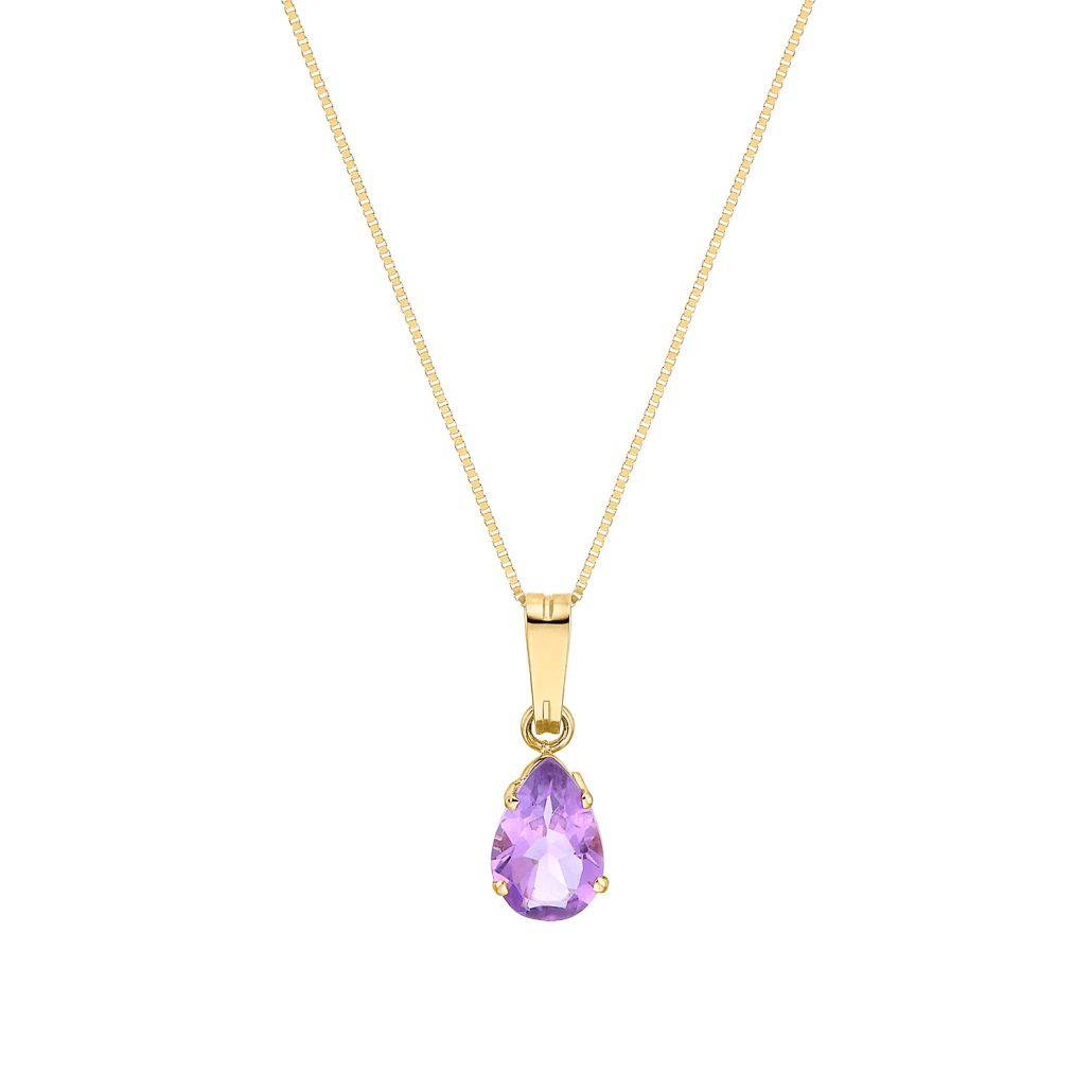 DJ Amethyst Collier Gold 585 199Eur