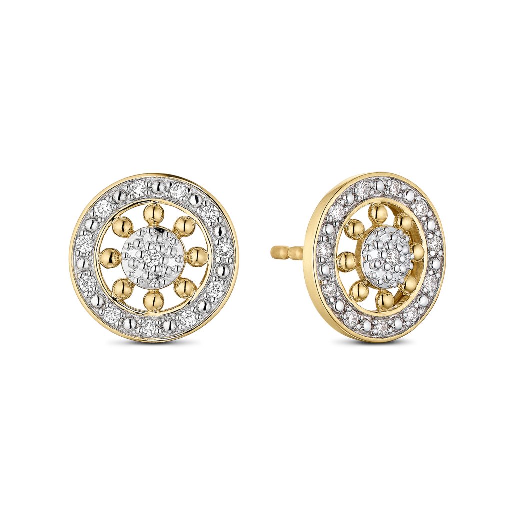 DJ Mon Palais Brillant Ohrstecker Gold 585 599Euro