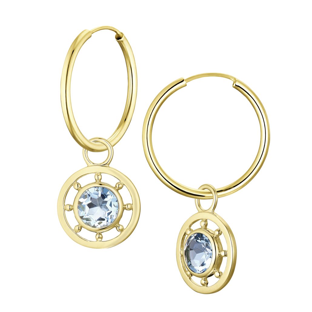 DJ Mon Palais Topas Anh„nger f�r Mini Creolen Gold 585 349Euro doro Mini Creolen Gold 585 169Euro