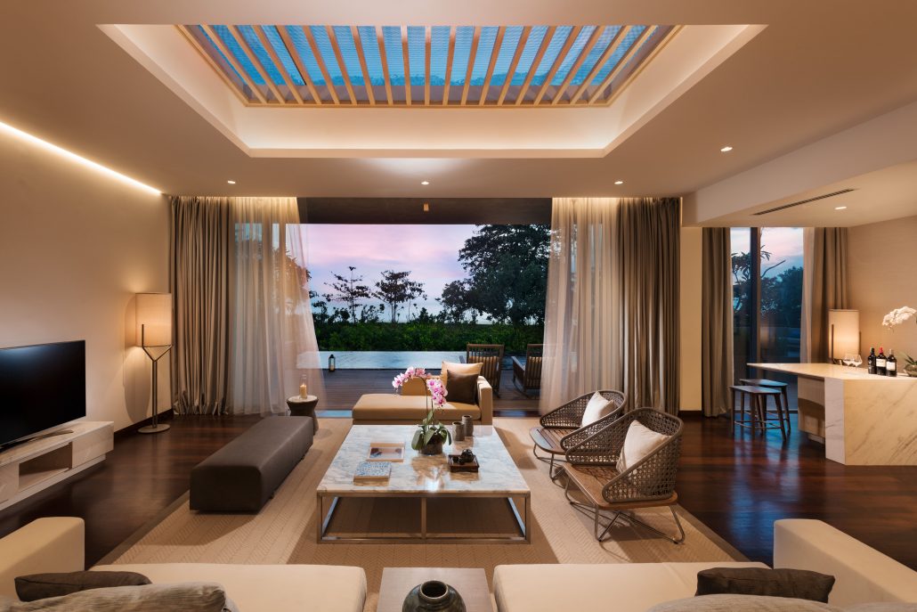Four Bedroom Beach Residence Living Room c Anantara Hotels Resorts and Spas
