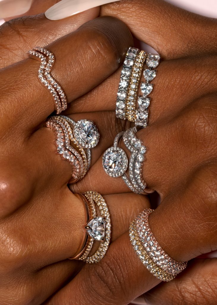 Pandora Hero Image BE LOVE Brand Hands Sisters 2024