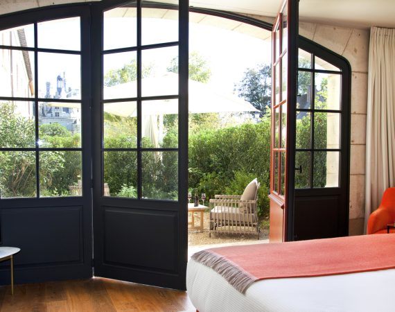 Room Junior Suite c Relais de Chambord 2