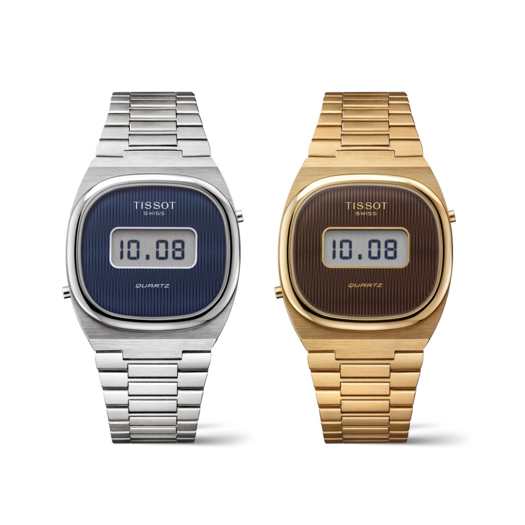 Tissot quartz digital Silver Gold Tissot Museum