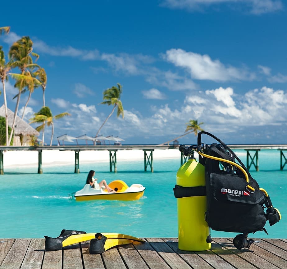 Wasserspass auf den Malediven c Constance Hotels Resorts Golf