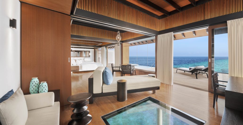 Westin Maldives Overwater Villa Pool Living Room c Marriott International