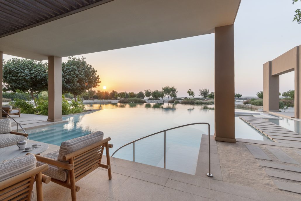 Zulal Serenity Qataf Suite Balcony
