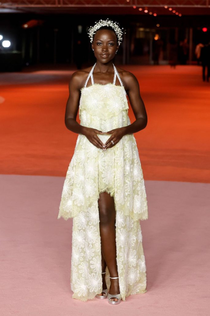 chanel lupita nyongo wore chanel at the 3rd annual academy museum gala at academy museum of motion pictures 031223 1 HD