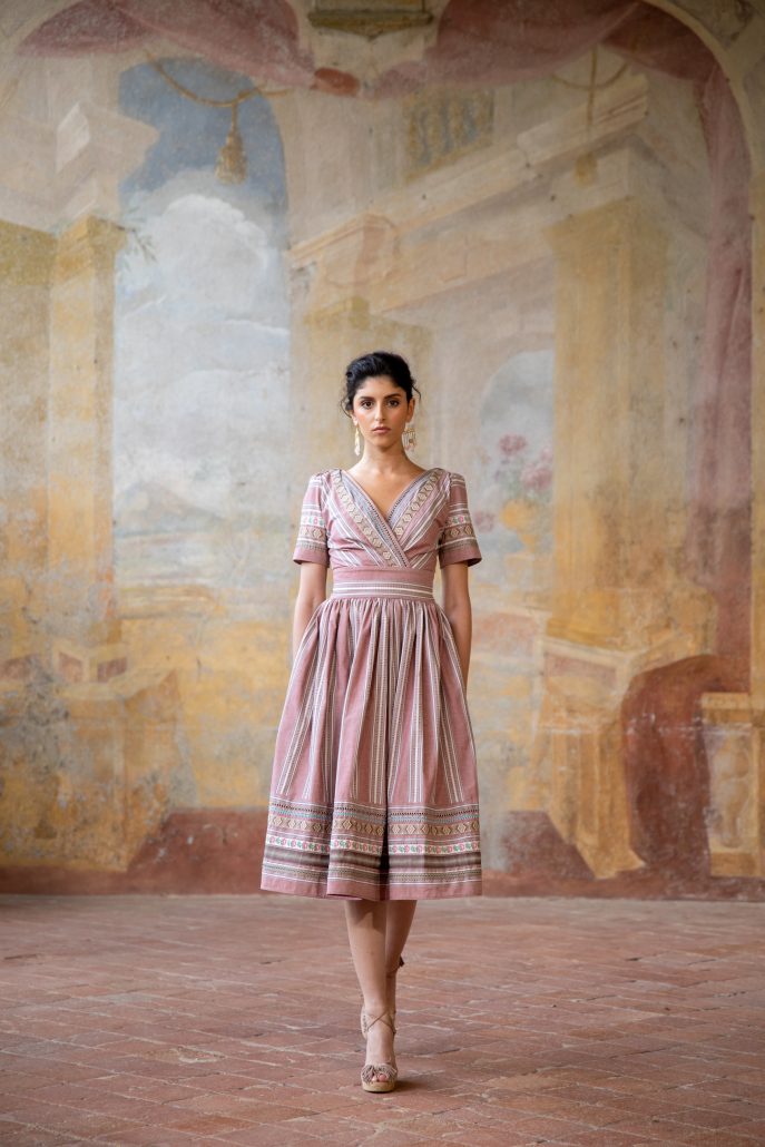 06 Mimi dress rosewood RW SS24 c AidaDapo 1