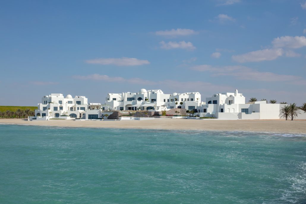 Anantara Santorini Abu Dhabi Retreat View from ocean