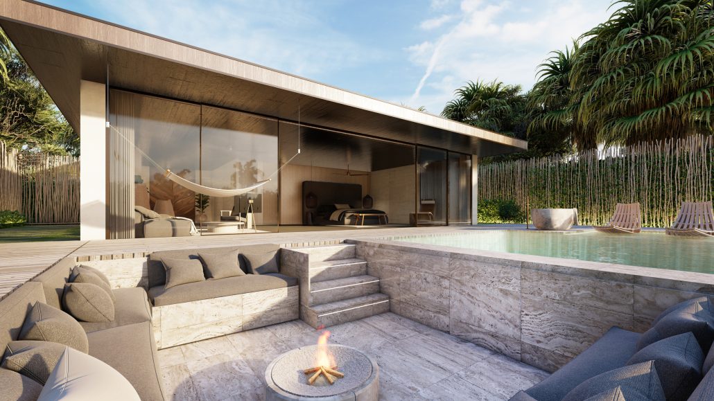 Anantara Zanzibar Resort One Bedroom Villa exterior rendering