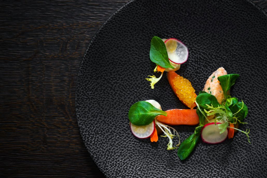 Balik Lachs MUeLLERS auf der Burg Burg Schwarzenstein