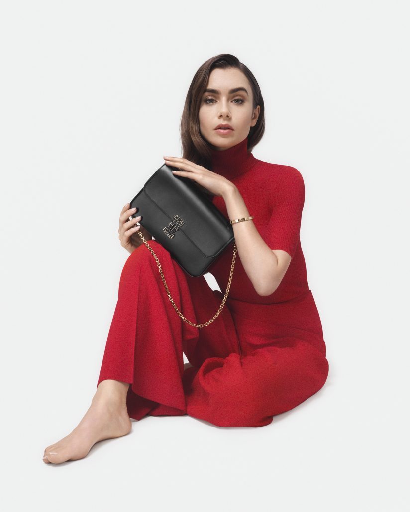 CRL1002305 Cartier Lily Collins Double C de Cartier digital visual 2 de 2
