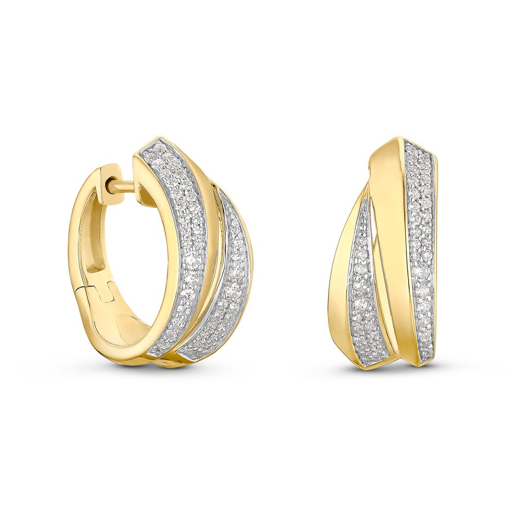 DJ Brillant Creolen Gold 585 1899Eur