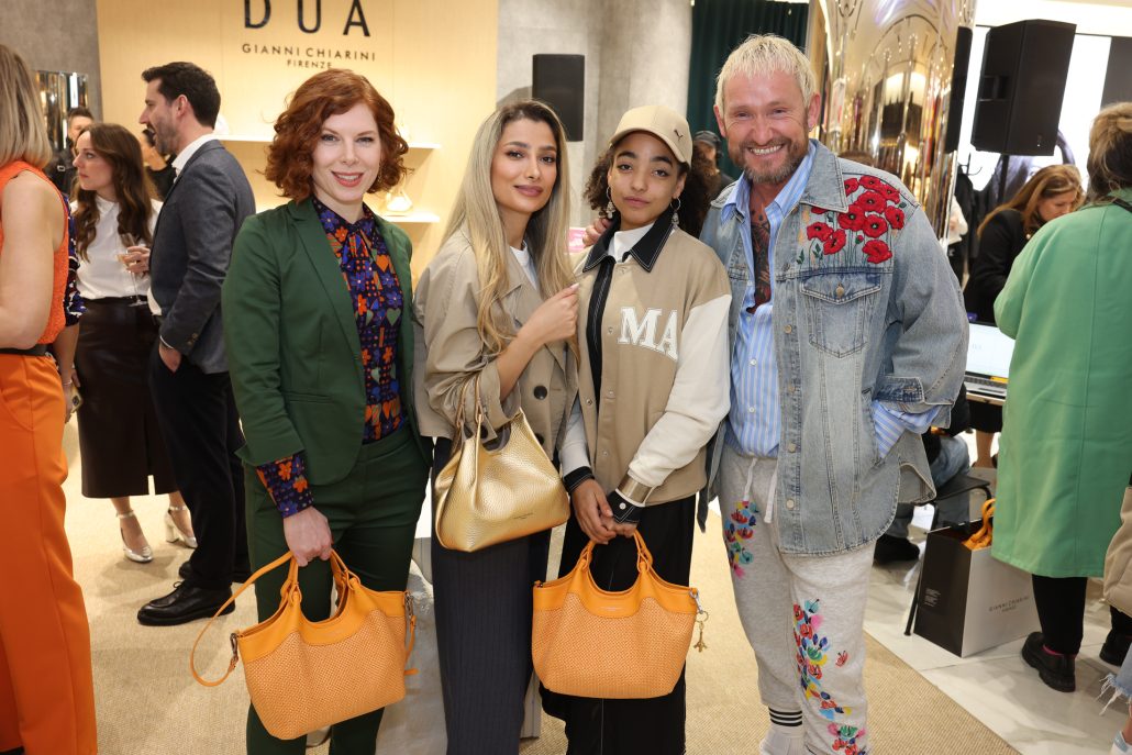 GIANNI CHIARINI FIRENZE Pop up @ Steffl c Katharina Schiffl Teresa Vogl Eva Younesi Safira Robens und FJ Baur