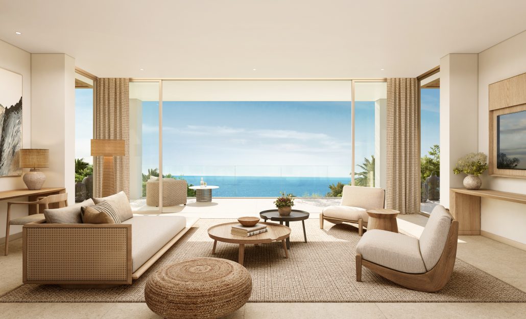 IKOS ANDALUSIA DELUXE 2 BEDROOM PENTHOUSE SUITE SEA VIEW Living Room