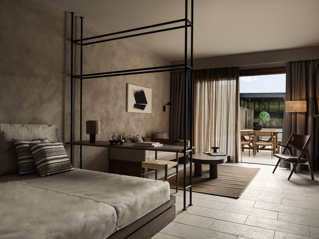 Lindian Village Beach Resort Rhodes Curio Collection by Hilton King Ottoman Junior Suite Jetted Tub