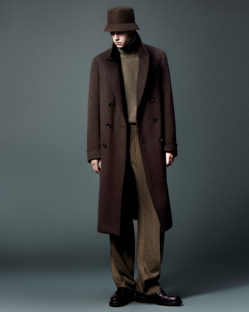 Loro Piana Fall Winter 2024 2025 Mens Collection Look 01