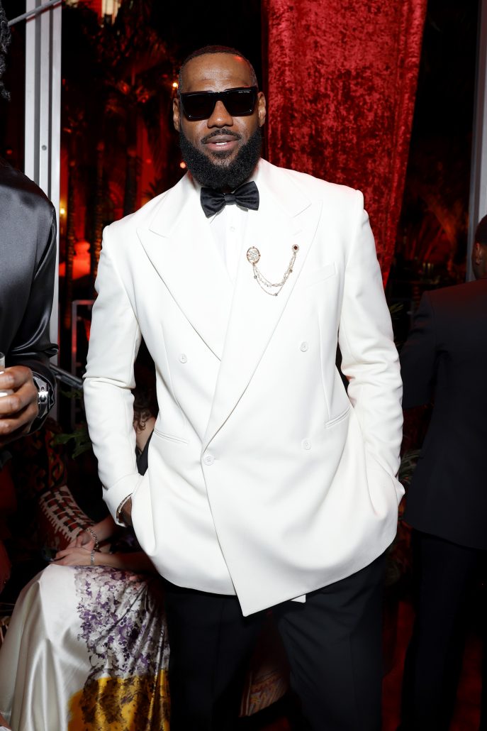 Louis Vuitton Vanity Fair Oscar Party 2024 LeBron James