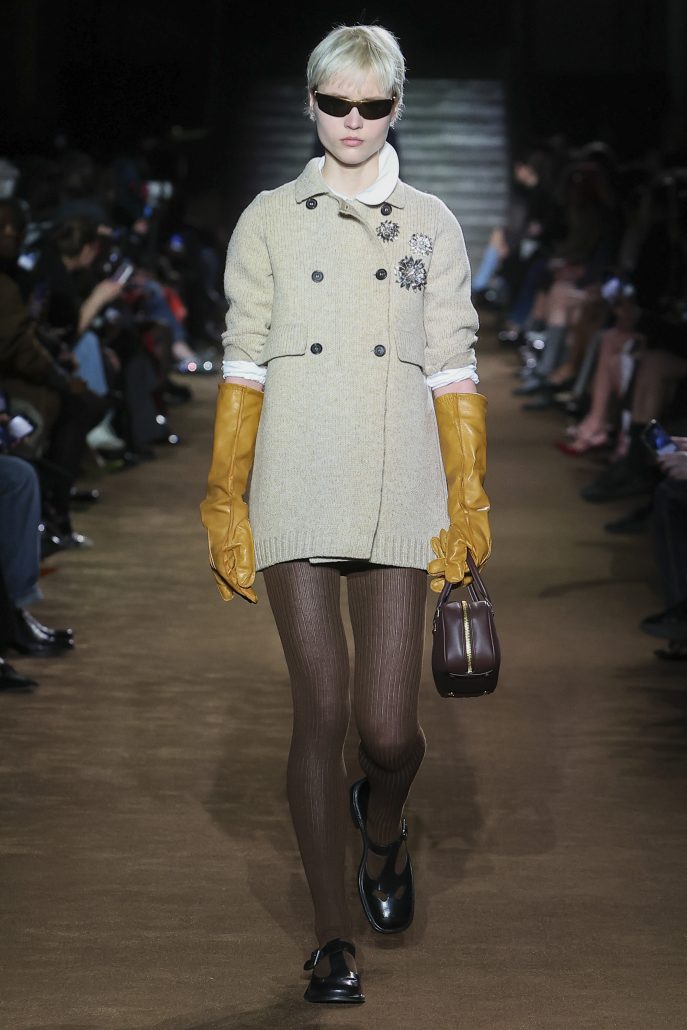 MIU MIU FW24 FASHION SHOW LOOK 10