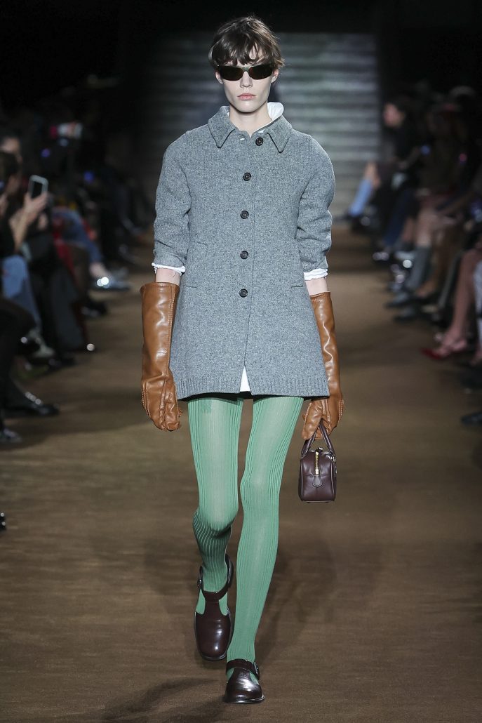 MIU MIU FW24 FASHION SHOW LOOK 12