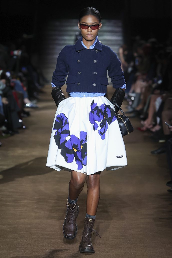 MIU MIU FW24 FASHION SHOW LOOK 15