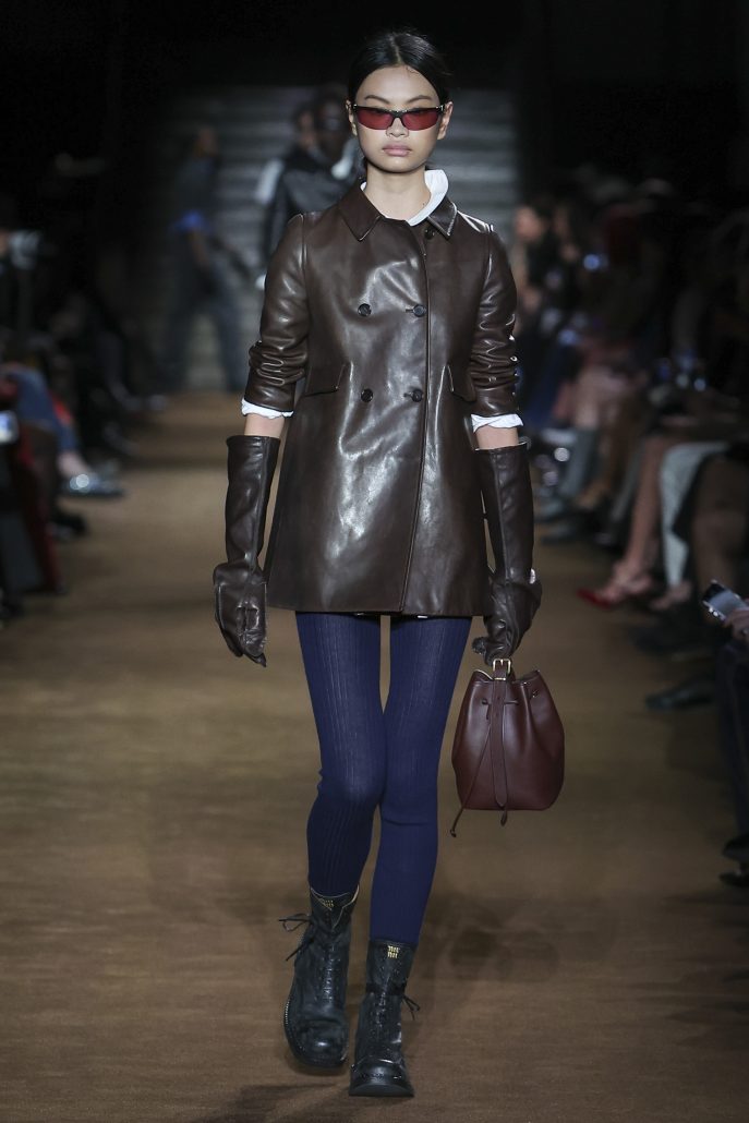 MIU MIU FW24 FASHION SHOW LOOK 18