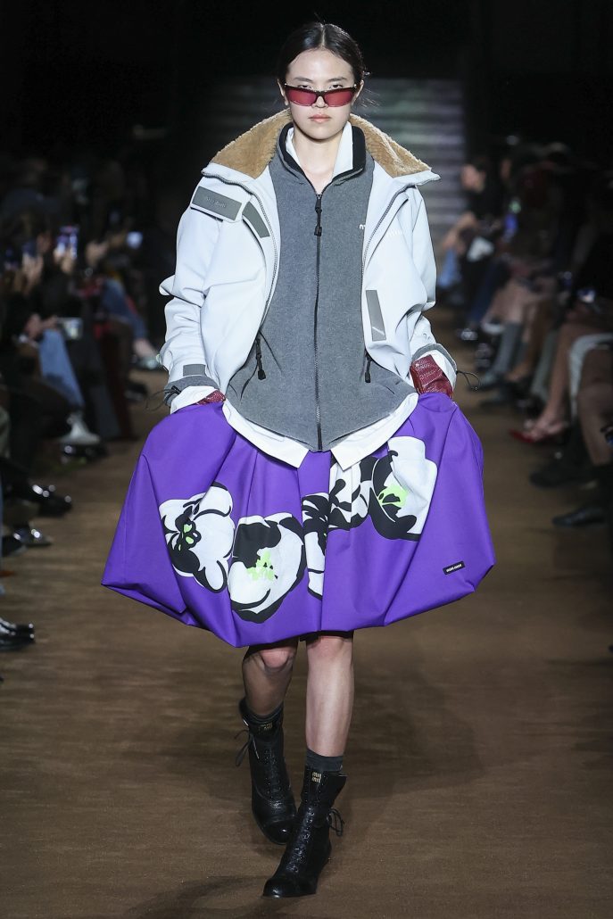 MIU MIU FW24 FASHION SHOW LOOK 28