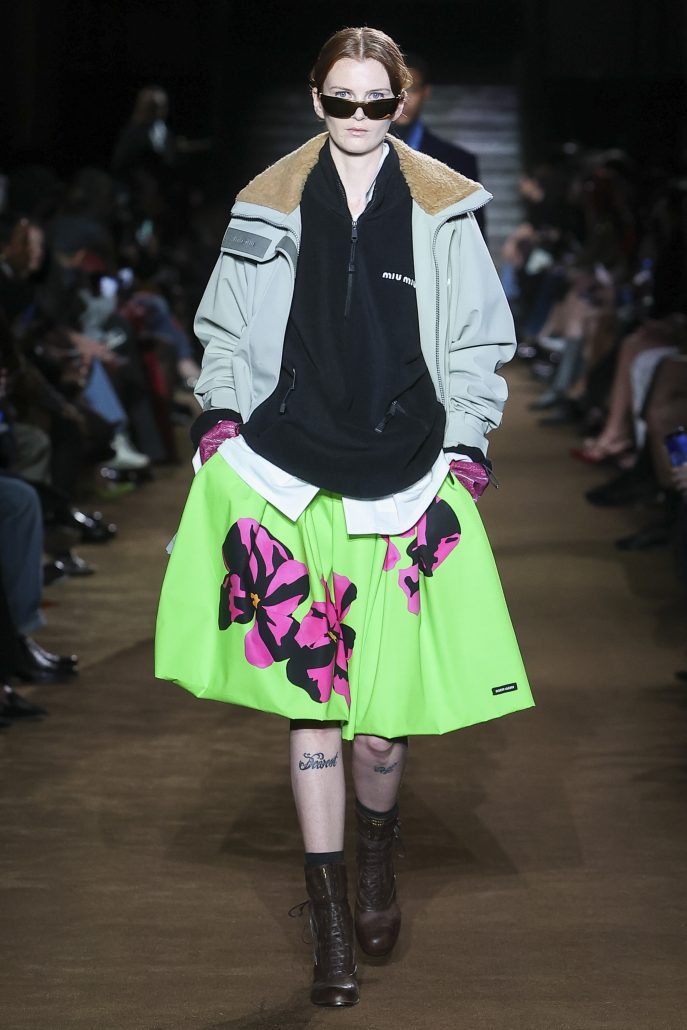 MIU MIU FW24 FASHION SHOW LOOK 30
